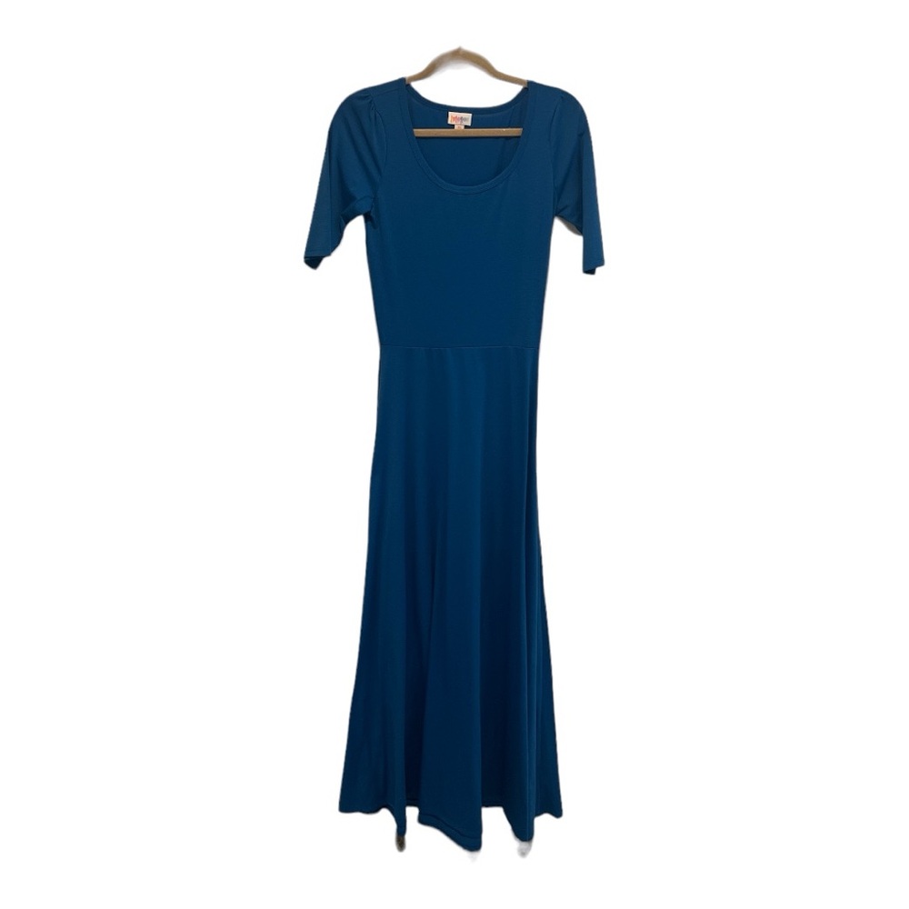 LuLaRoe Blue Ana Maxi Dress